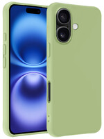 BTH BTH iPhone 16 Plus Hoesje Siliconen - Groen