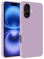 BTH BTH iPhone 16 Plus Hoesje Siliconen - Lila
