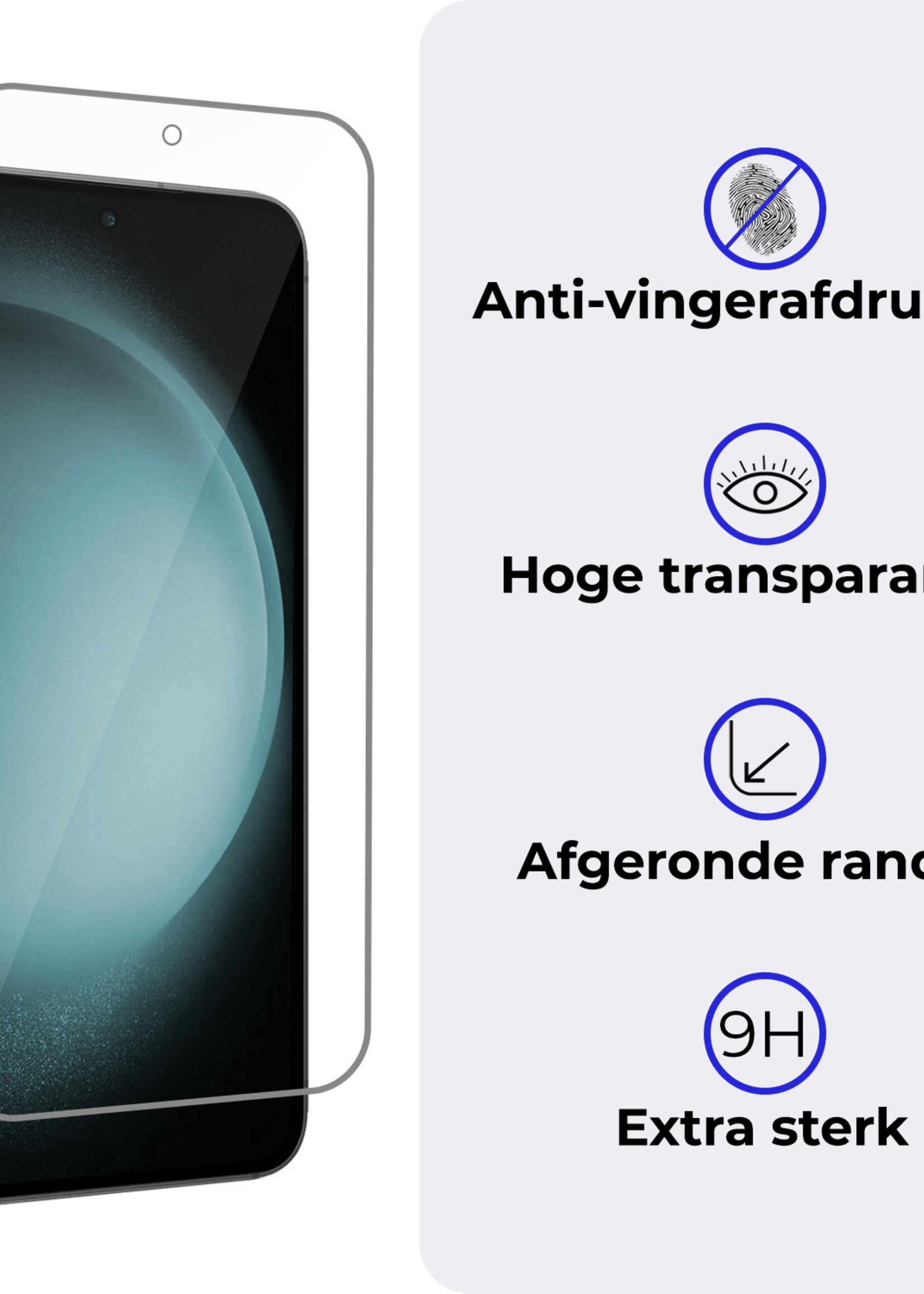 BTH Hoesje Geschikt voor iPhone 16 Hoesje Met Pasjeshouder Hard Case Met Kaarthouder Met Screenprotector - Hoes Geschikt voor iPhone 16 Hoesje Shock Proof Case - Zwart