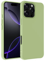 BTH BTH iPhone 16 Pro Hoesje Siliconen - Groen