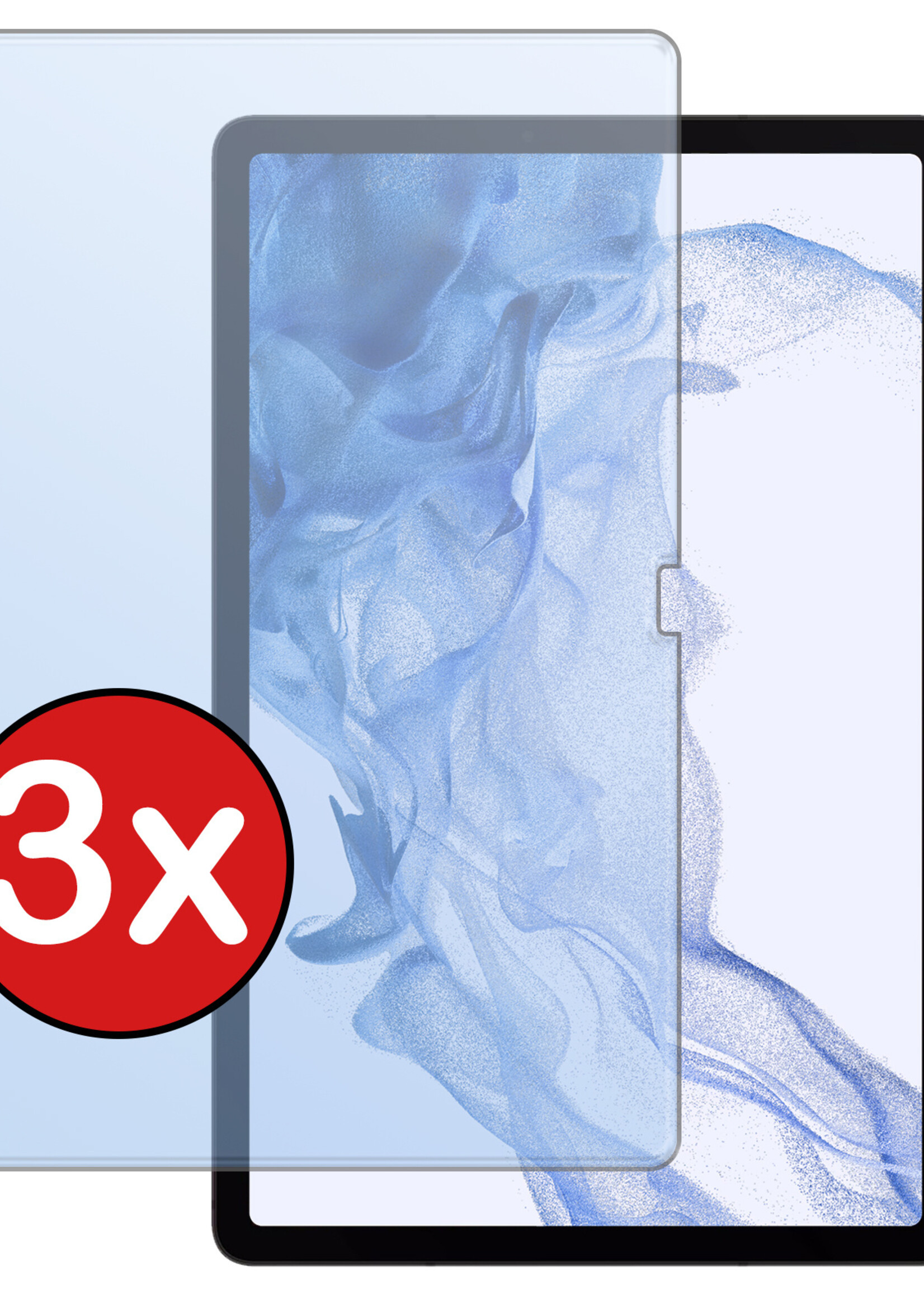 BTH Screenprotector Geschikt voor Samsung Galaxy Tab S10 Plus Screenprotector Tempered Glass Screen Protector Gehard Glas - Screenprotector Geschikt voor Samsung Tab S10 Plus Screenprotector Glas - 3 PACK