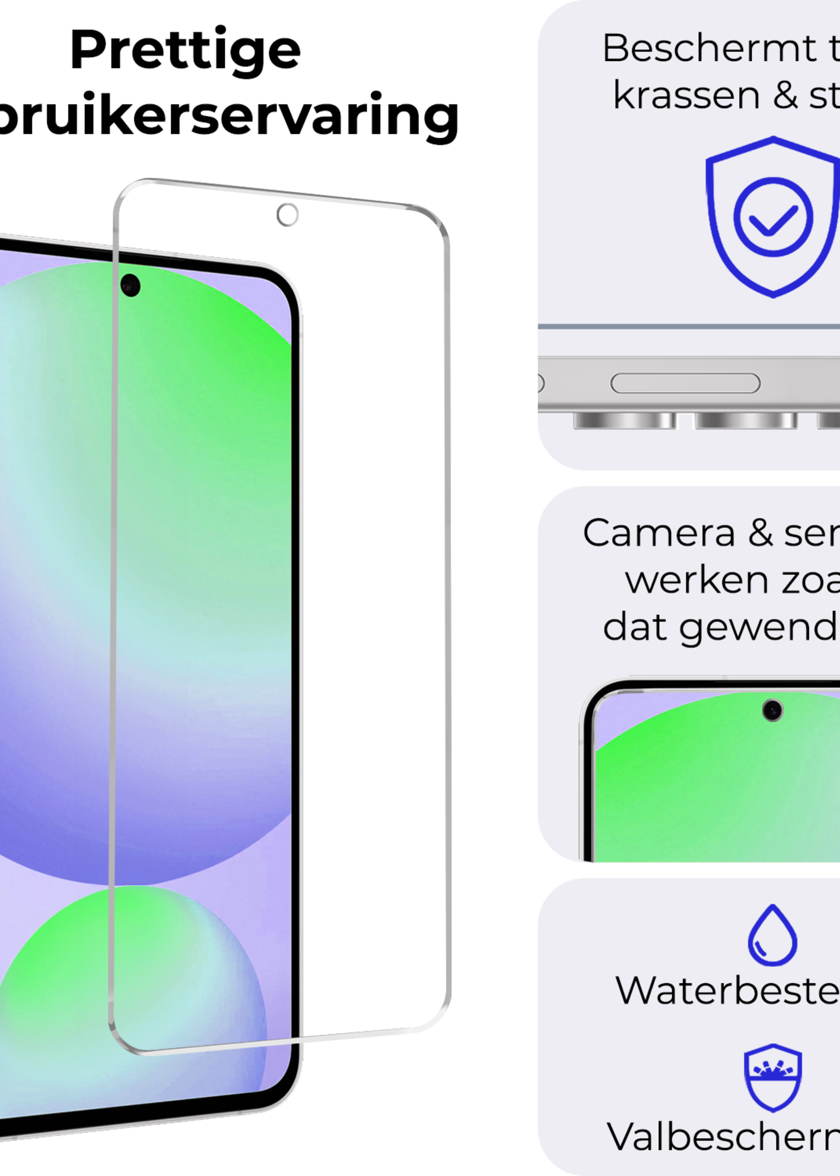 BTH BTH Samsung Galaxy S24 FE Screenprotector Glas
