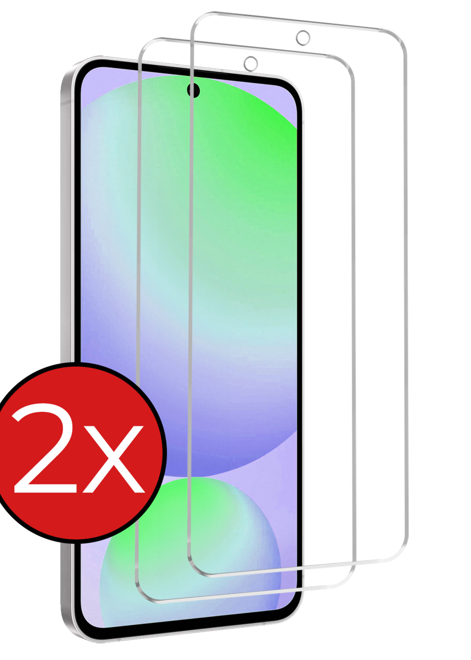 BTH BTH Samsung Galaxy S24 FE Screenprotector Glas - 2 PACK