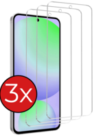 BTH BTH Samsung Galaxy S24 FE Screenprotector Glas - 3 PACK