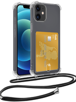 BTH BTH iPhone 12 Hoesje Pashouder met Koord