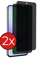 BTH BTH Samsung Galaxy S24 FE Screenprotector Glas Privacy - 2 PACK