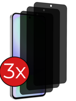 BTH BTH Samsung Galaxy S24 FE Screenprotector Glas Privacy - 3 PACK
