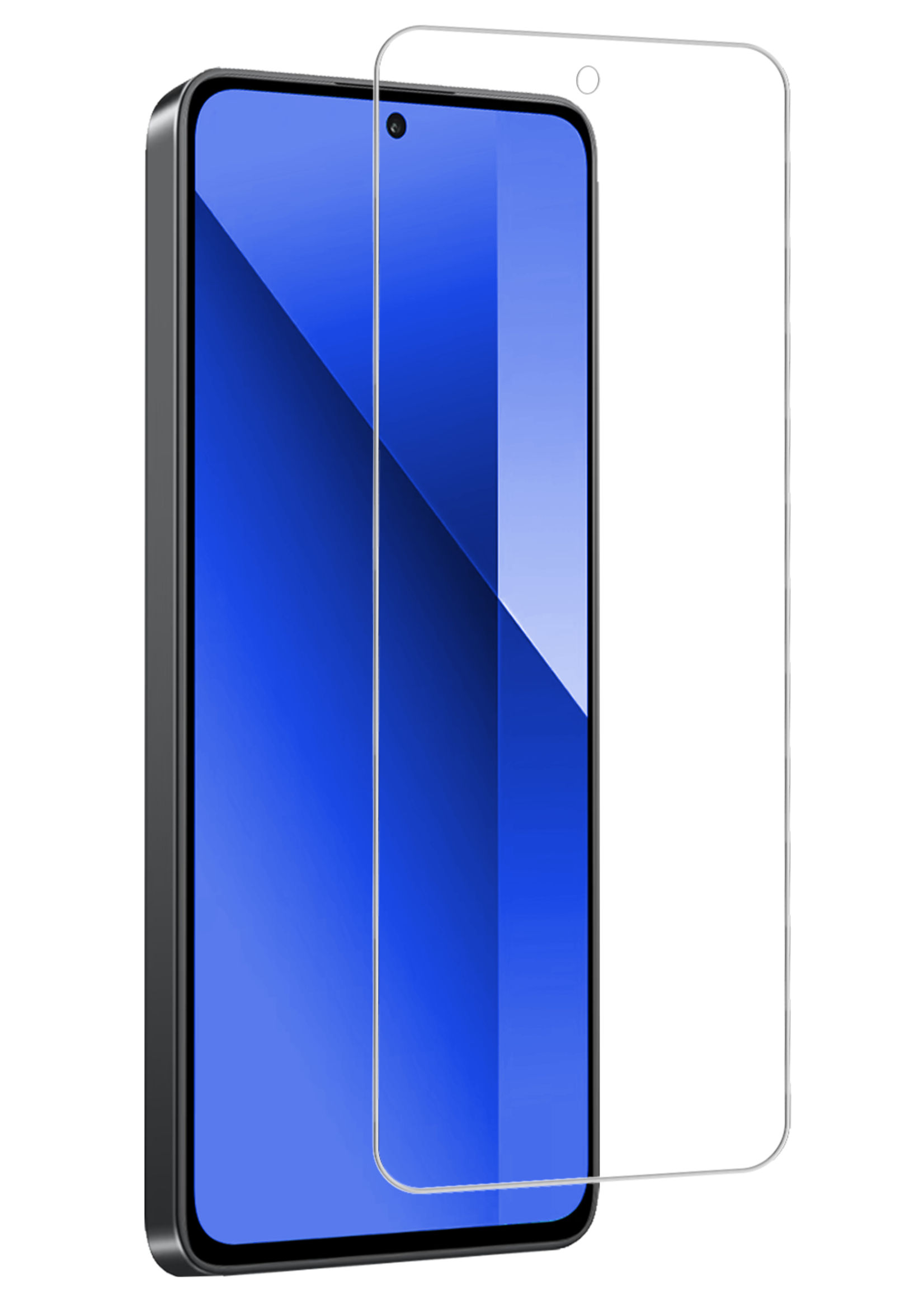 BTH Screenprotector Geschikt voor Xiaomi Redmi Note 13 4G Screenprotector Glas Gehard Tempered Glass - Screenprotector Geschikt voor Xiaomi Redmi Note 13 4G Screen Protector Screen Cover