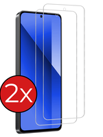 BTH BTH Xiaomi Redmi Note 13 4G Screenprotector Glas - 2 PACK