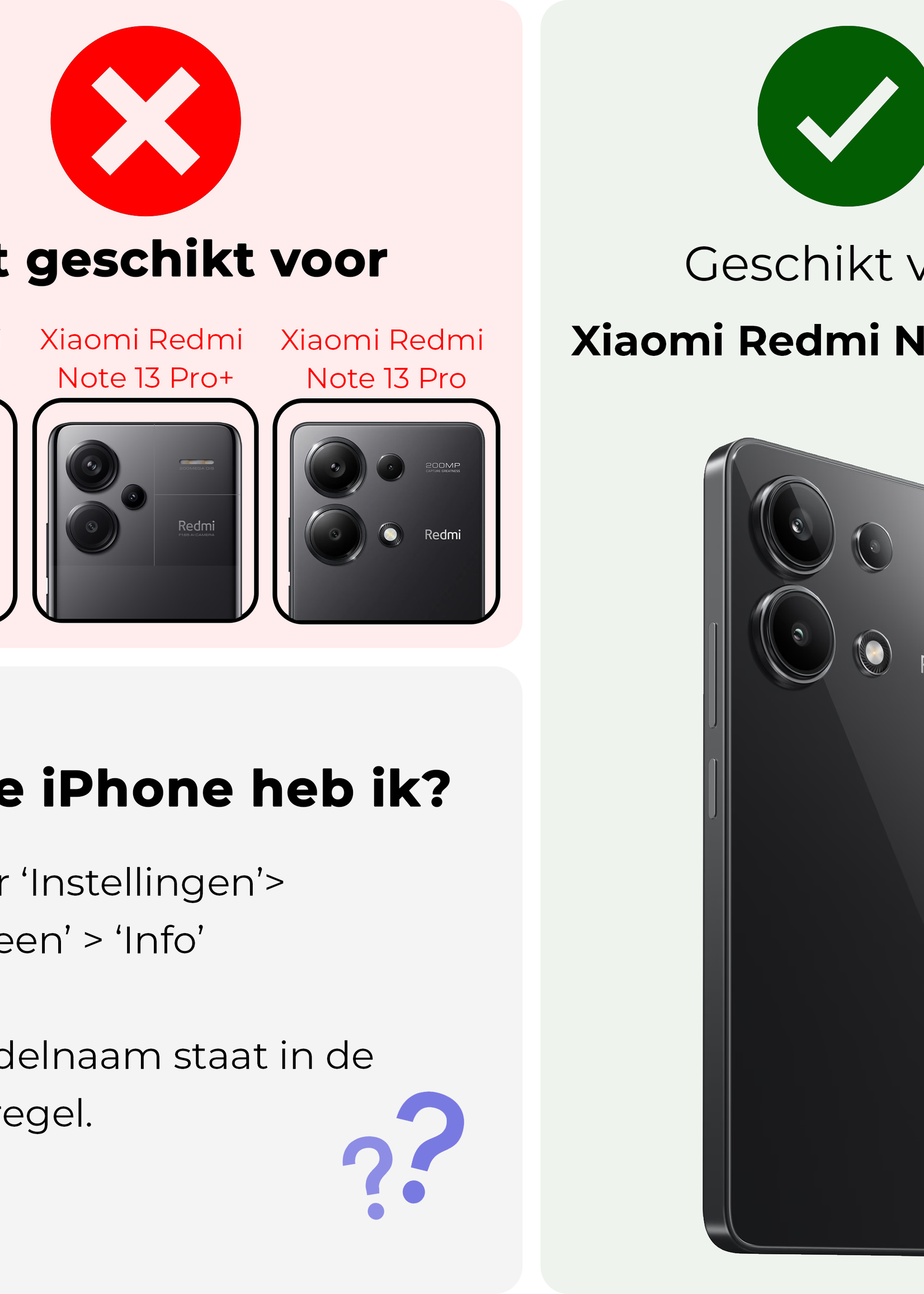 BTH Hoesje Geschikt voor Xiaomi Redmi Note 13 4G Hoesje Siliconen Shock Proof Case Hoes Met 2x Screenprotector - Hoes Geschikt voor Xiaomi Redmi Note 13 4G Hoes Cover Case Shockproof - Transparant