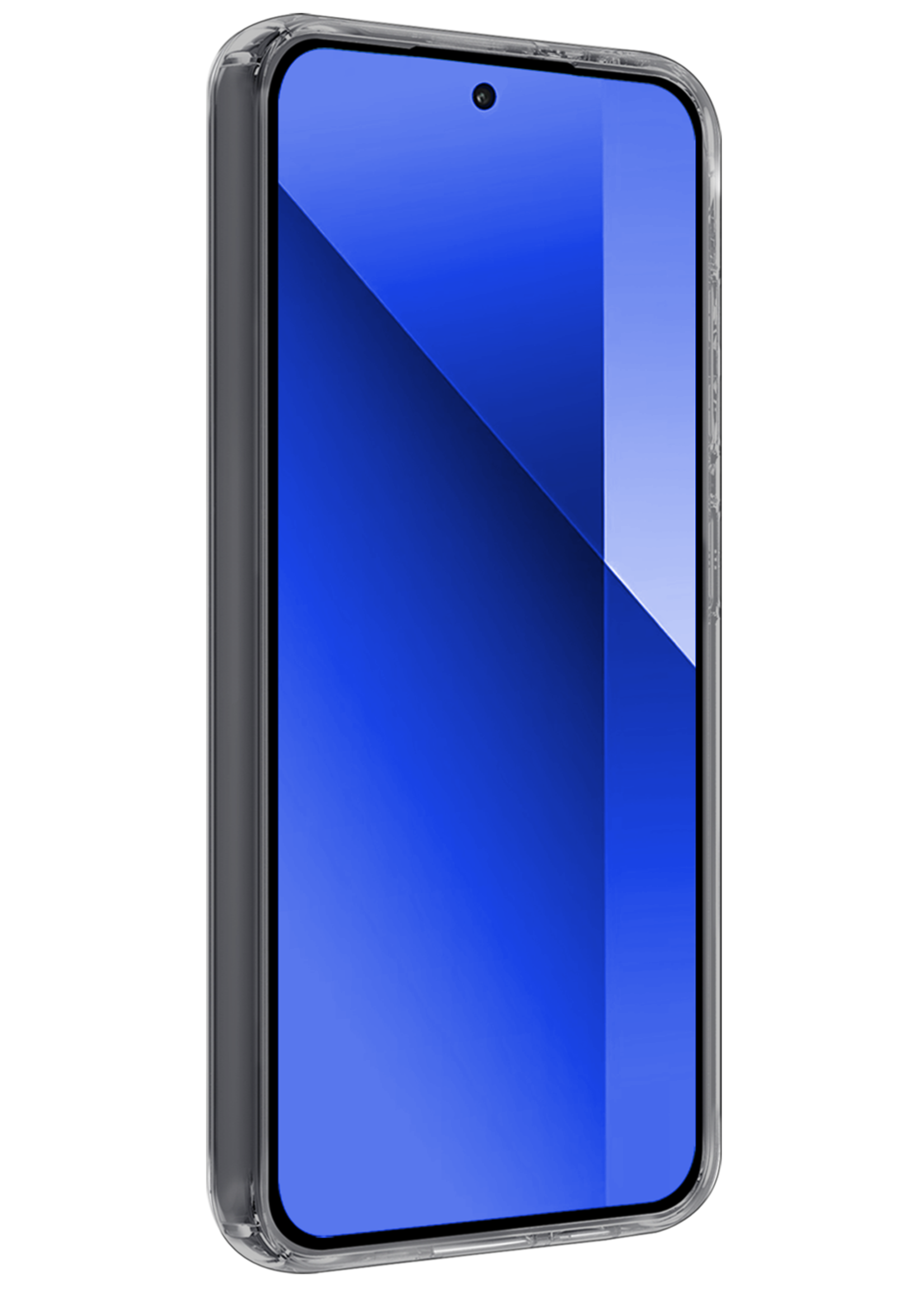 BTH Hoesje Geschikt voor Xiaomi Redmi Note 13 4G Hoesje Siliconen Case Hoes - Hoes Geschikt voor Xiaomi Redmi Note 13 4G Hoes Cover Case - Transparant