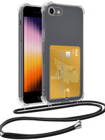 BTH BTH iPhone SE 2022 Hoesje Pashouder met Koord