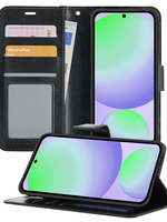 BTH BTH Samsung Galaxy S24 FE Hoesje Bookcase - Zwart
