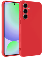 BTH BTH Samsung Galaxy S24 FE Hoesje Siliconen - Rood