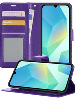 BTH BTH Samsung Galaxy A16 Hoesje Bookcase - Paars
