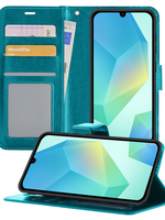 BTH BTH Samsung Galaxy A16 Hoesje Bookcase - Turquoise