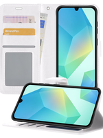 BTH BTH Samsung Galaxy A16 Hoesje Bookcase - Wit