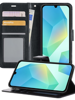 BTH BTH Samsung Galaxy A16 Hoesje Bookcase - Zwart