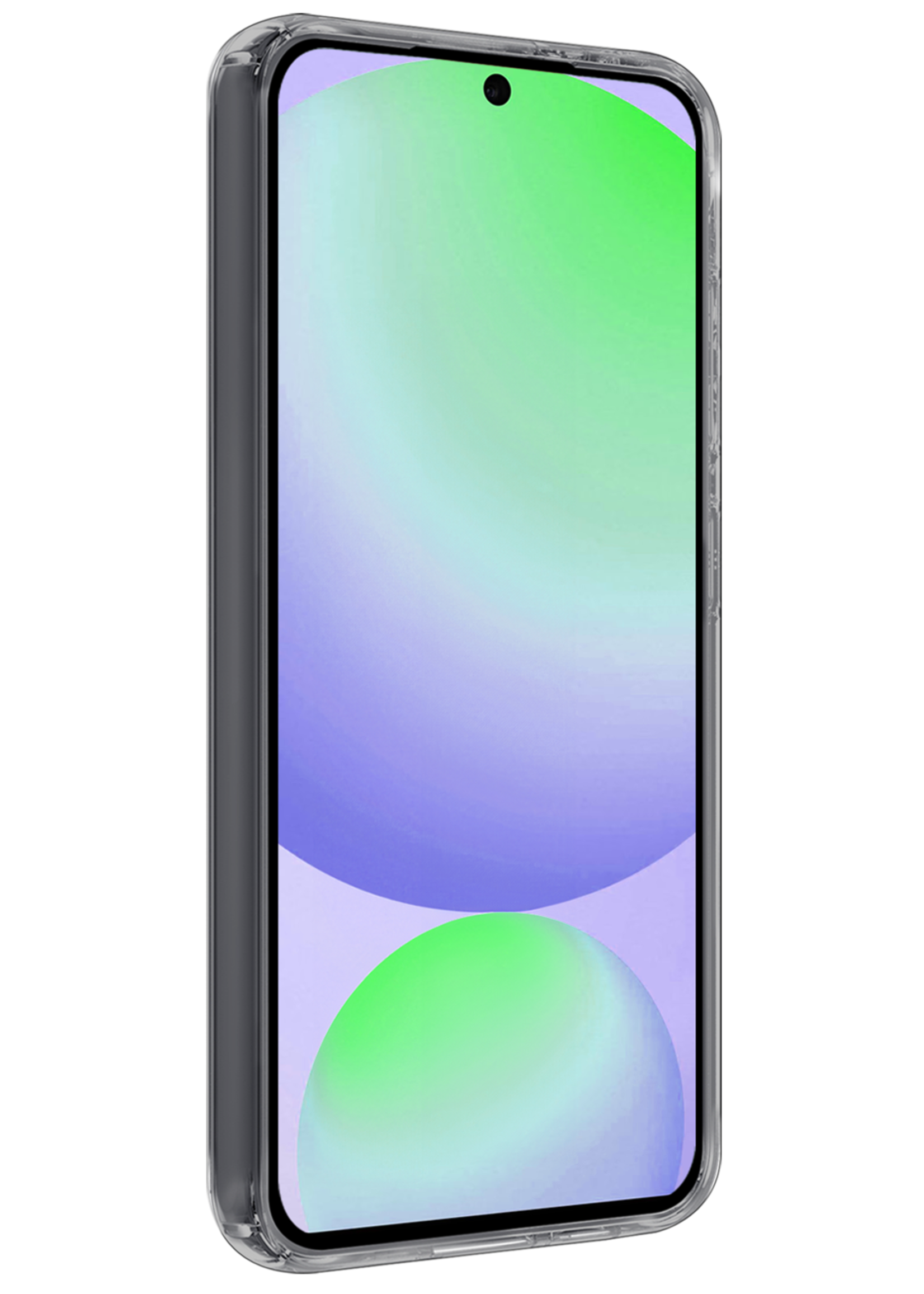 BTH Hoesje Geschikt voor Samsung S24 FE Hoesje Siliconen Case Hoes Met Screenprotector - Hoes Geschikt voor Samsung Galaxy S24 FE Hoes Cover Case - Transparant