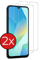 BTH BTH Samsung Galaxy A16 Screenprotector Glas - 2 PACK