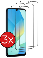 BTH BTH Samsung Galaxy A16 Screenprotector Glas Full Cover - 3 PACK