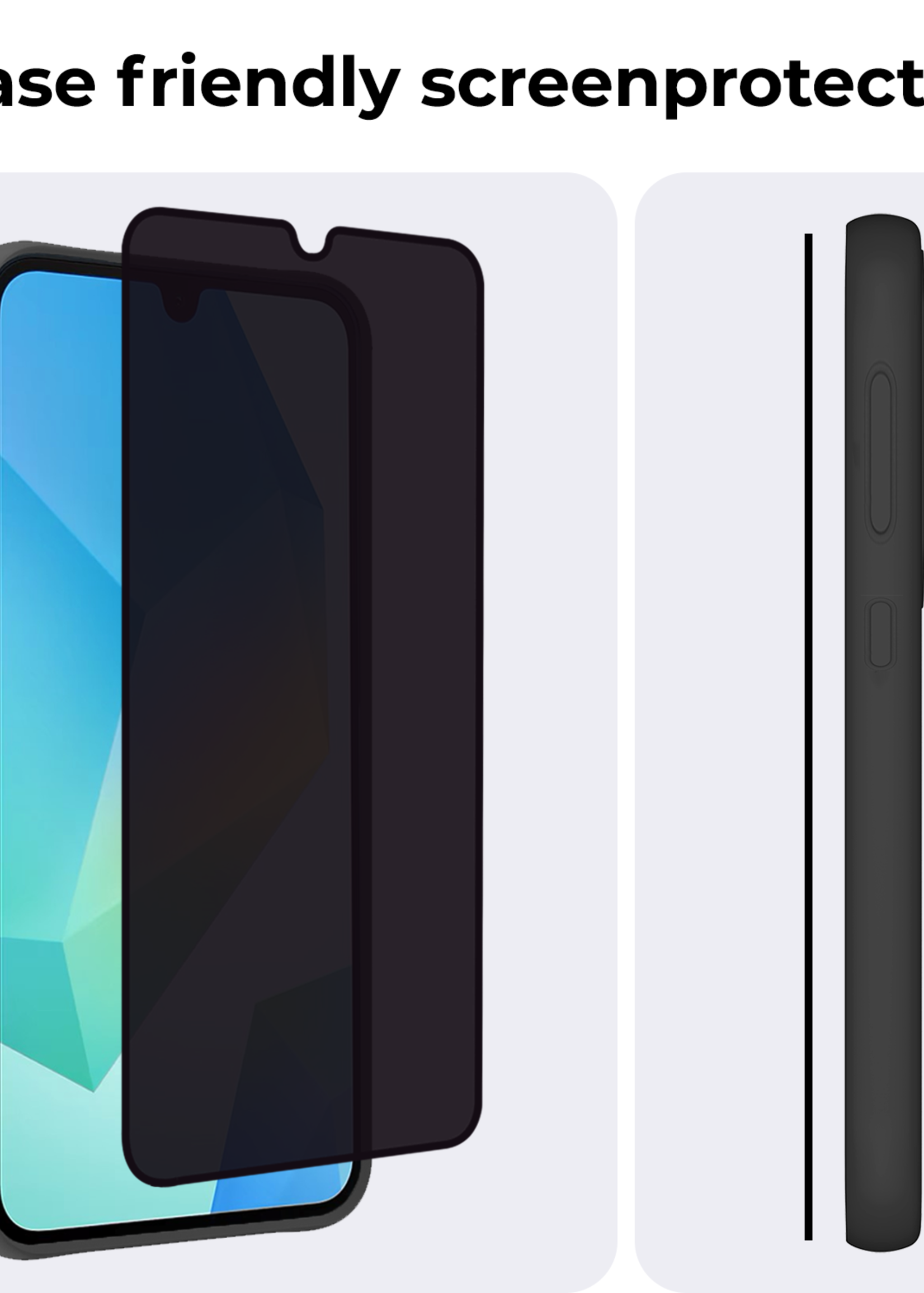 BTH Screenprotector Geschikt voor Samsung A16 Camera Lens Screenprotector Glas - Screenprotector Geschikt voor Samsung Galaxy A16 Screenprotector Camera Protector Gehard Glas - 2 PACK