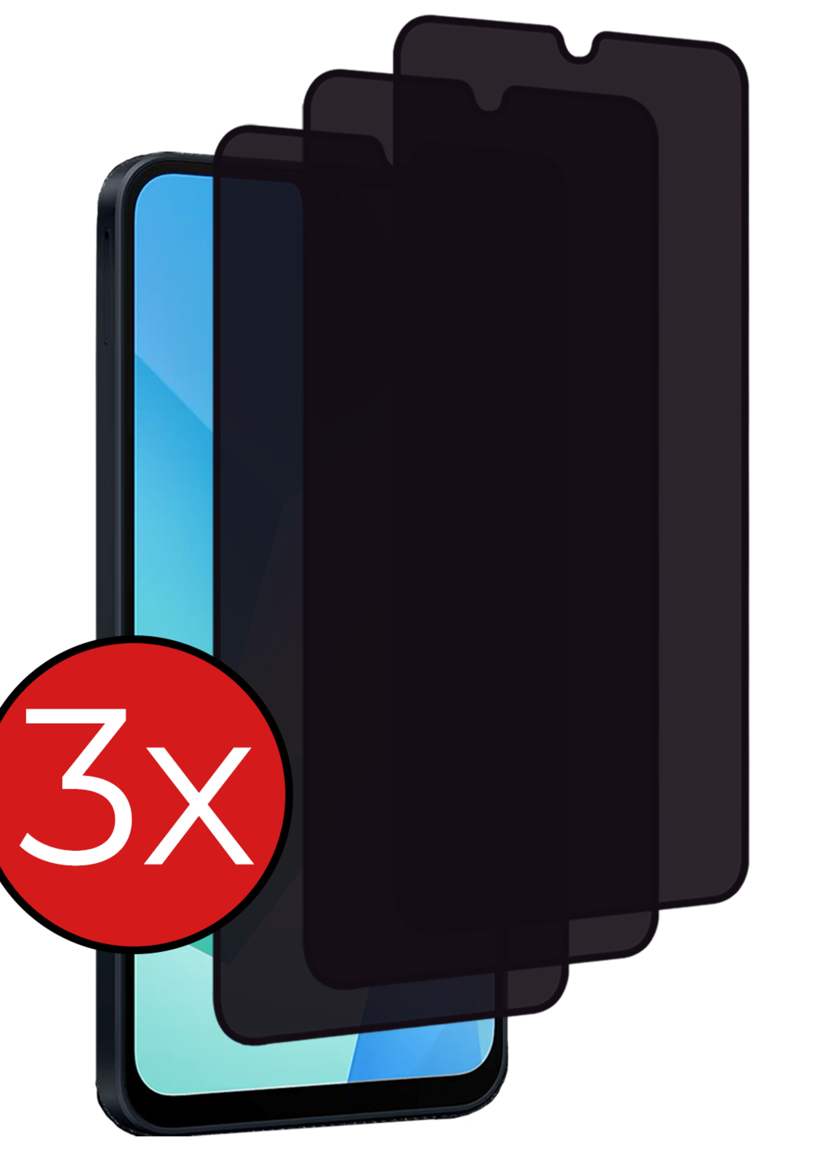 BTH Screenprotector Geschikt voor Samsung A16 Camera Lens Screenprotector Glas - Screenprotector Geschikt voor Samsung Galaxy A16 Screenprotector Camera Protector Gehard Glas - 3 PACK