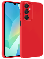 BTH BTH Samsung Galaxy A16 Hoesje Siliconen - Rood