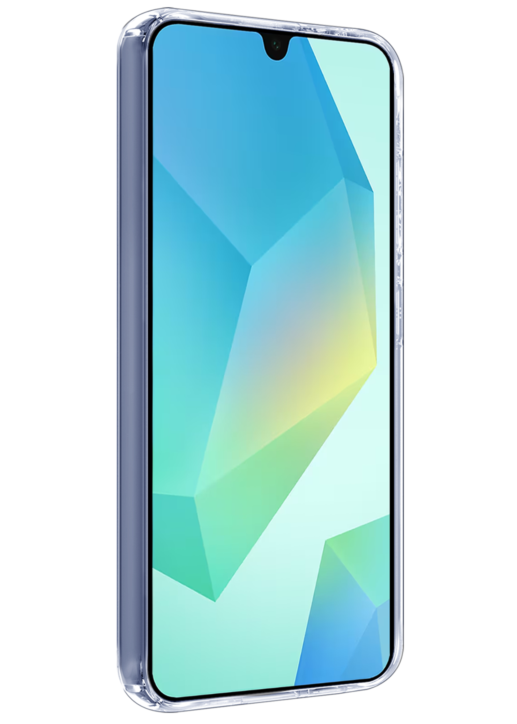 BTH Hoesje Geschikt voor Samsung A16 Hoesje Siliconen Case Hoes - Hoes Geschikt voor Samsung Galaxy A16 Hoes Cover Case - Transparant
