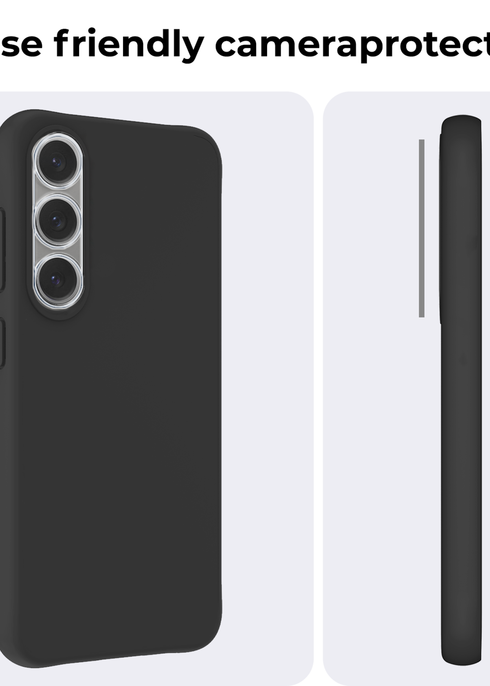 BTH Screenprotector Geschikt voor Samsung A16 Screenprotector Privacy Glas Gehard Full Cover - Screenprotector Geschikt voor Samsung Galaxy A16 Screenprotector Privacy Tempered Glass - 2 PACK