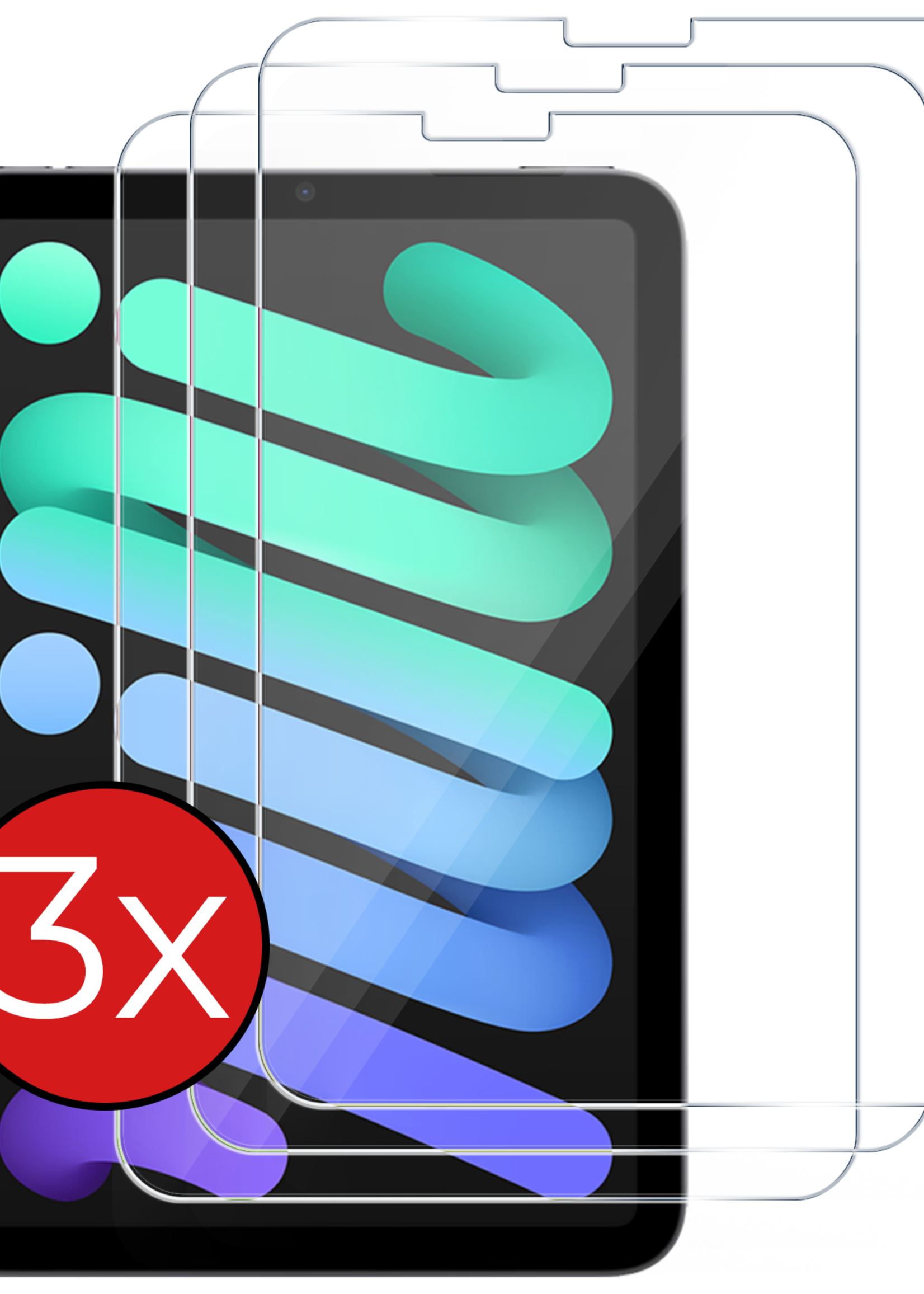 BTH BTH iPad Mini 7 screenprotector - 3 PACK