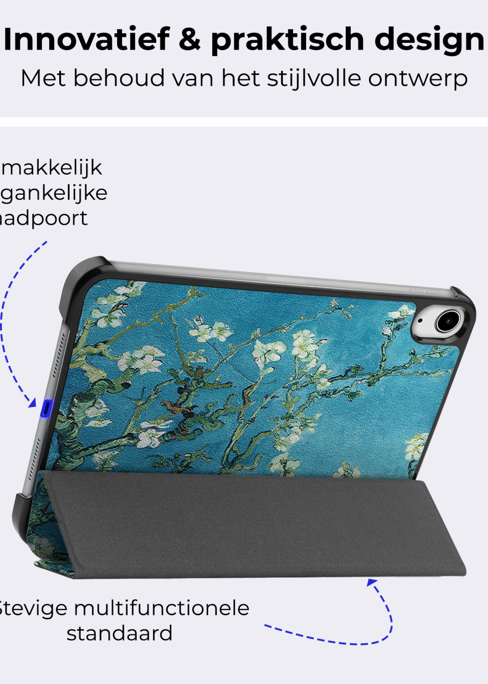 BTH BTH iPad Mini 7 Hoesje - Bloesem