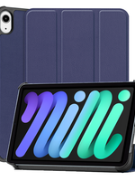 BTH BTH iPad Mini 7 Hoesje - Donkerblauw