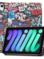 BTH BTH iPad Mini 7 Hoesje - Graffity
