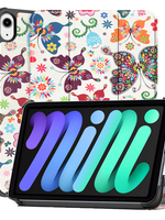 BTH BTH iPad Mini 7 Hoesje - Vlinders