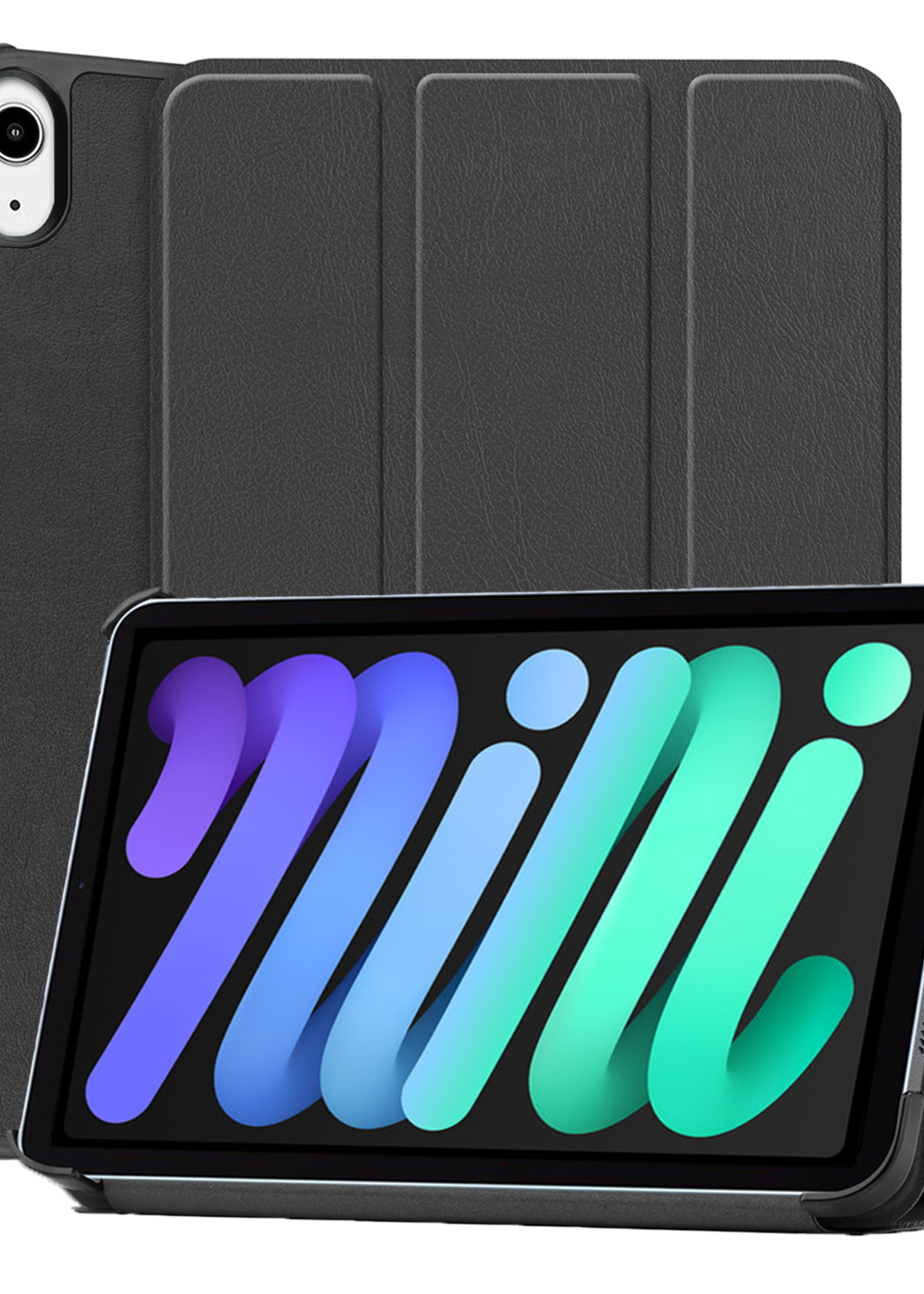 BTH BTH iPad Mini 7 Hoesje - Zwart