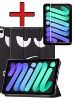 BTH BTH iPad Mini 7 Hoesje Met Screenprotector - Don't Touch Me