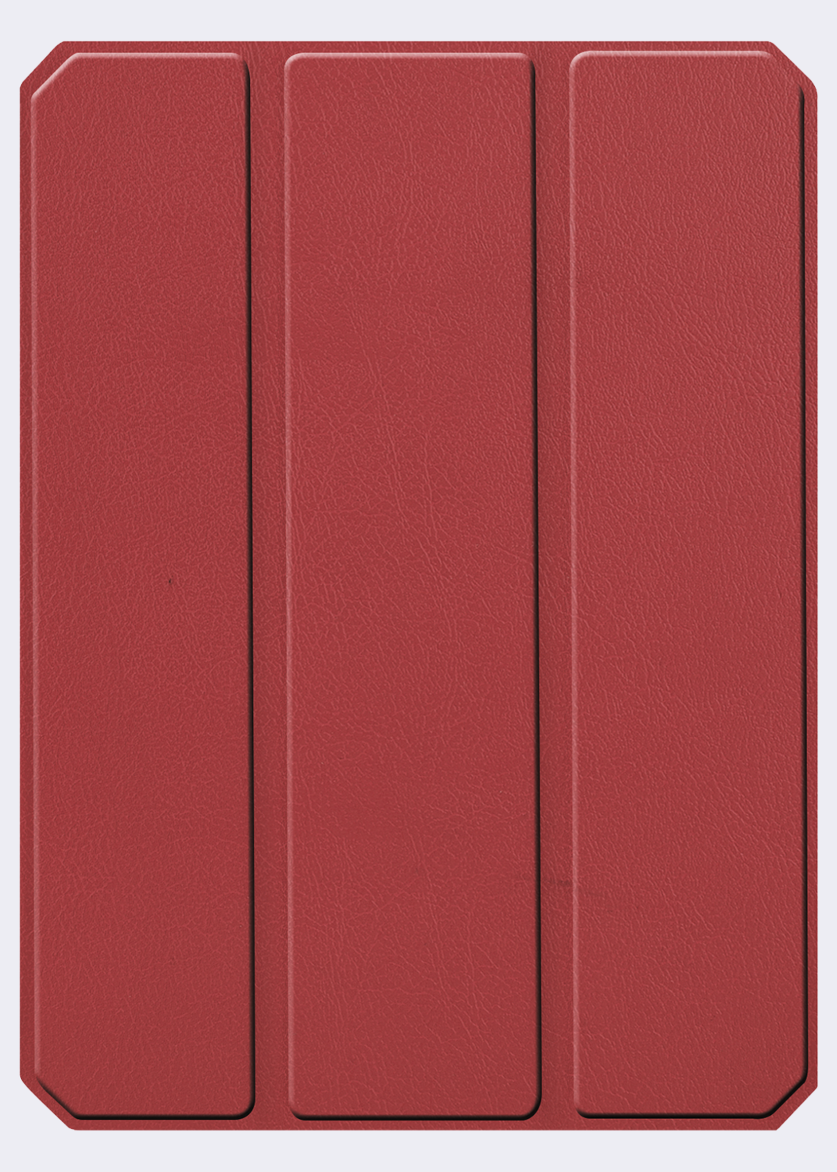 BTH BTH iPad Mini 7 Hoesje Met Uitsparing Voor Apple Pencil - Donkerrood
