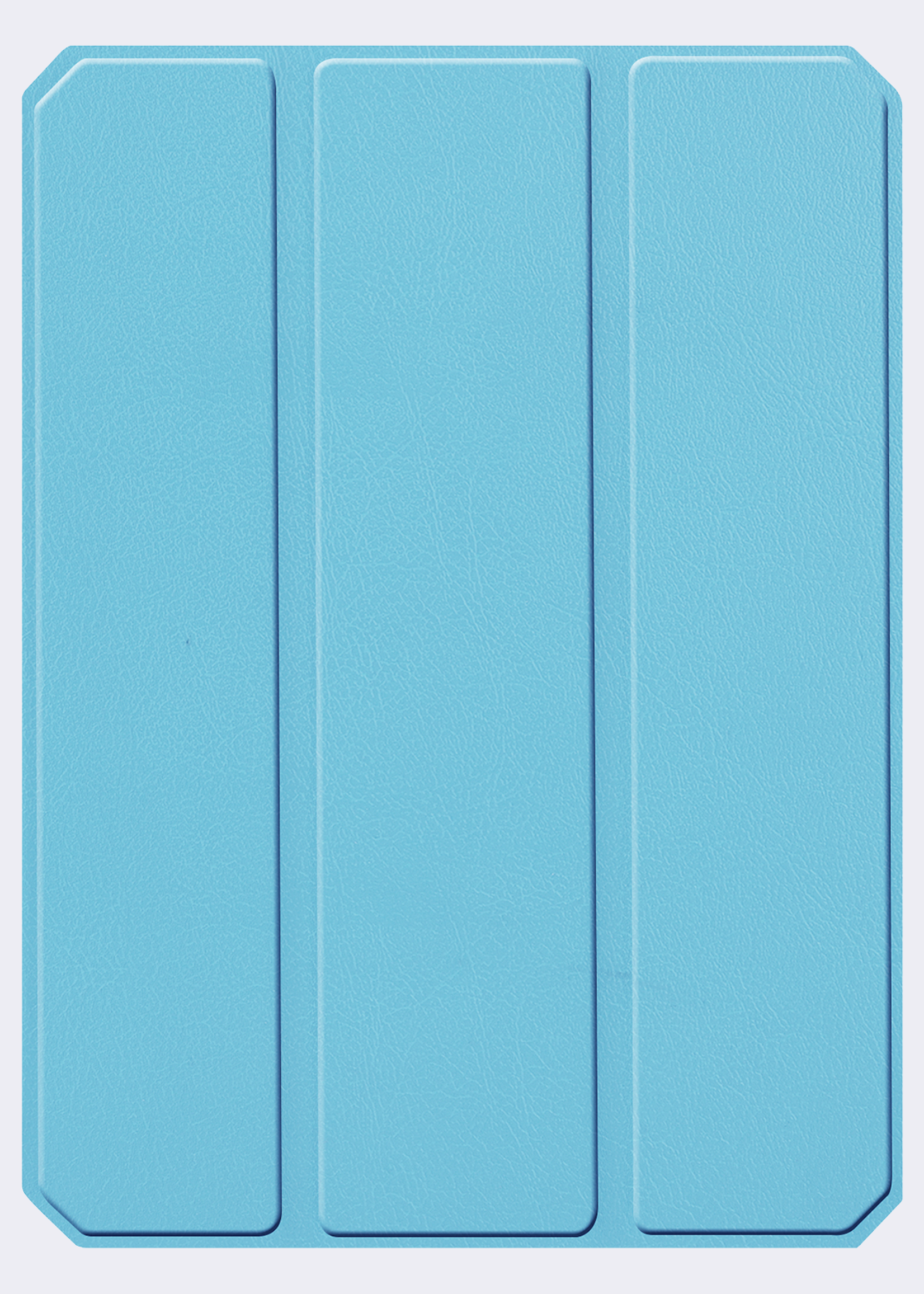BTH BTH iPad Mini 7 Hoesje Met Uitsparing Apple Pencil En Met Screenprotector - Lichtblauw