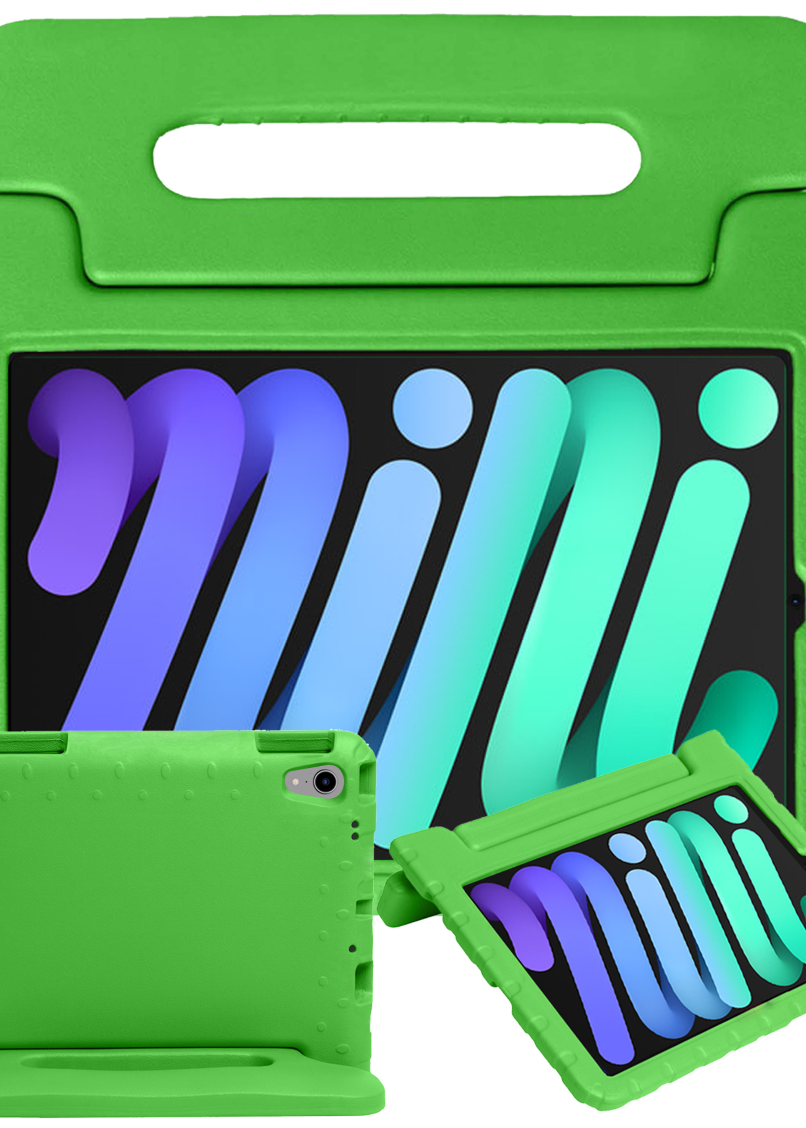 BTH BTH iPad Mini 7 Kinderhoes - Groen