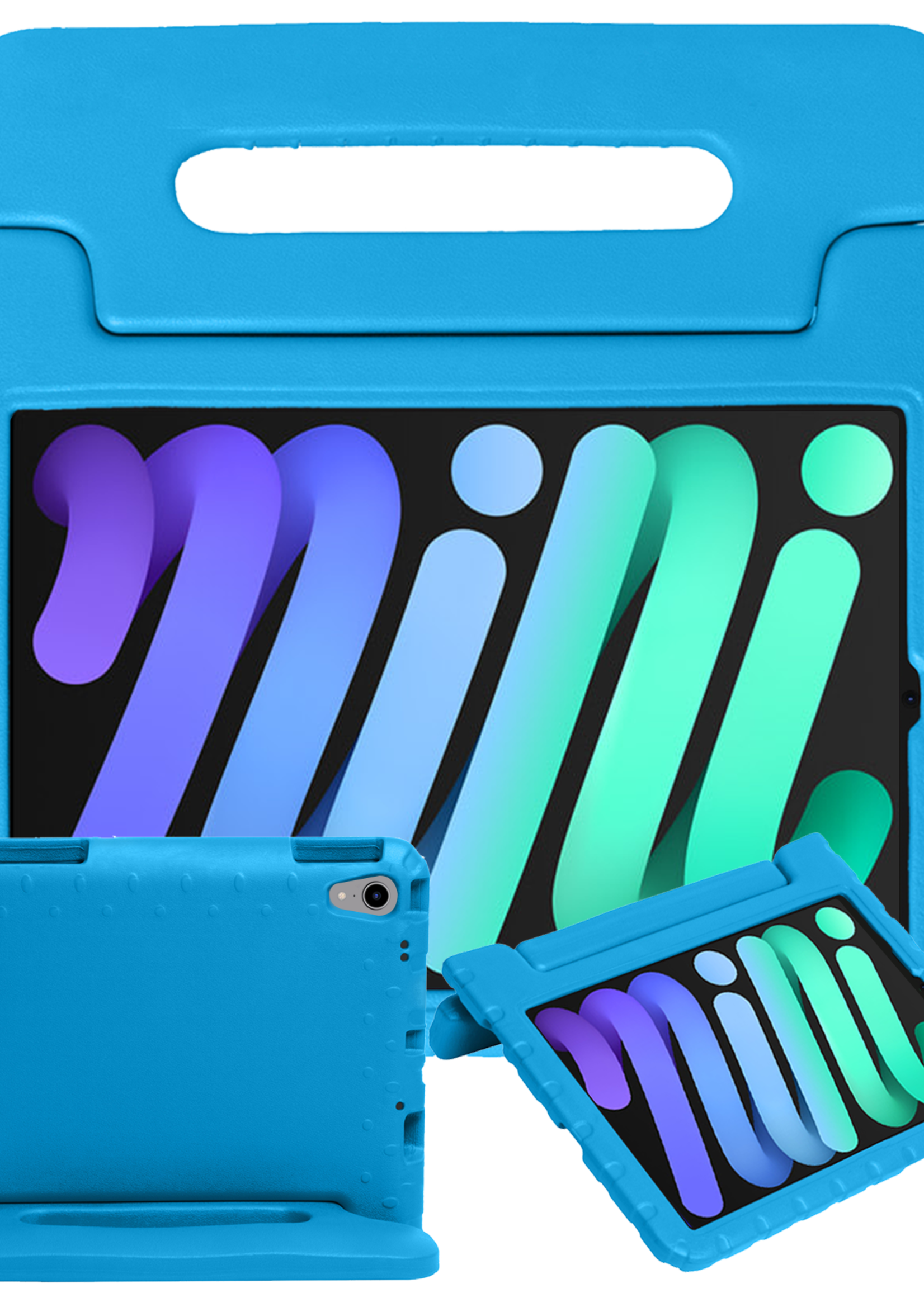 BTH BTH iPad Mini 7 Kinderhoes - Blauw