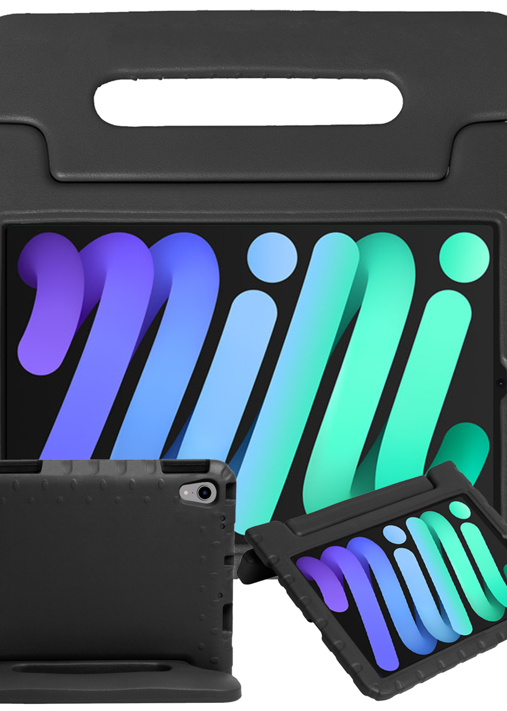 BTH BTH iPad Mini 7 Kinderhoes - Zwart