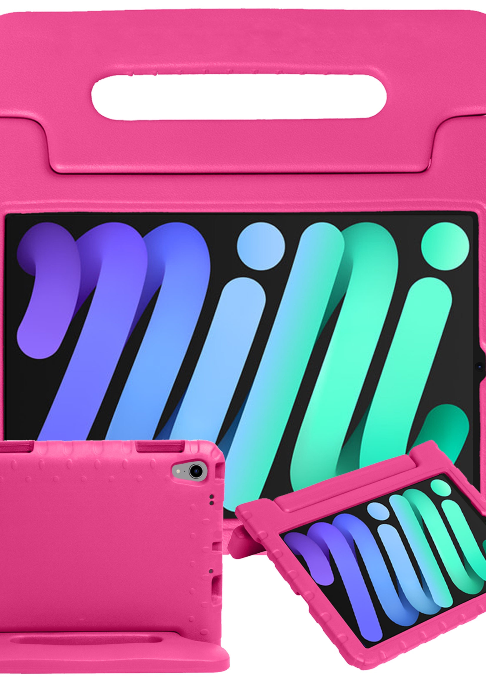 BTH BTH iPad Mini 7 Kinderhoes - Roze