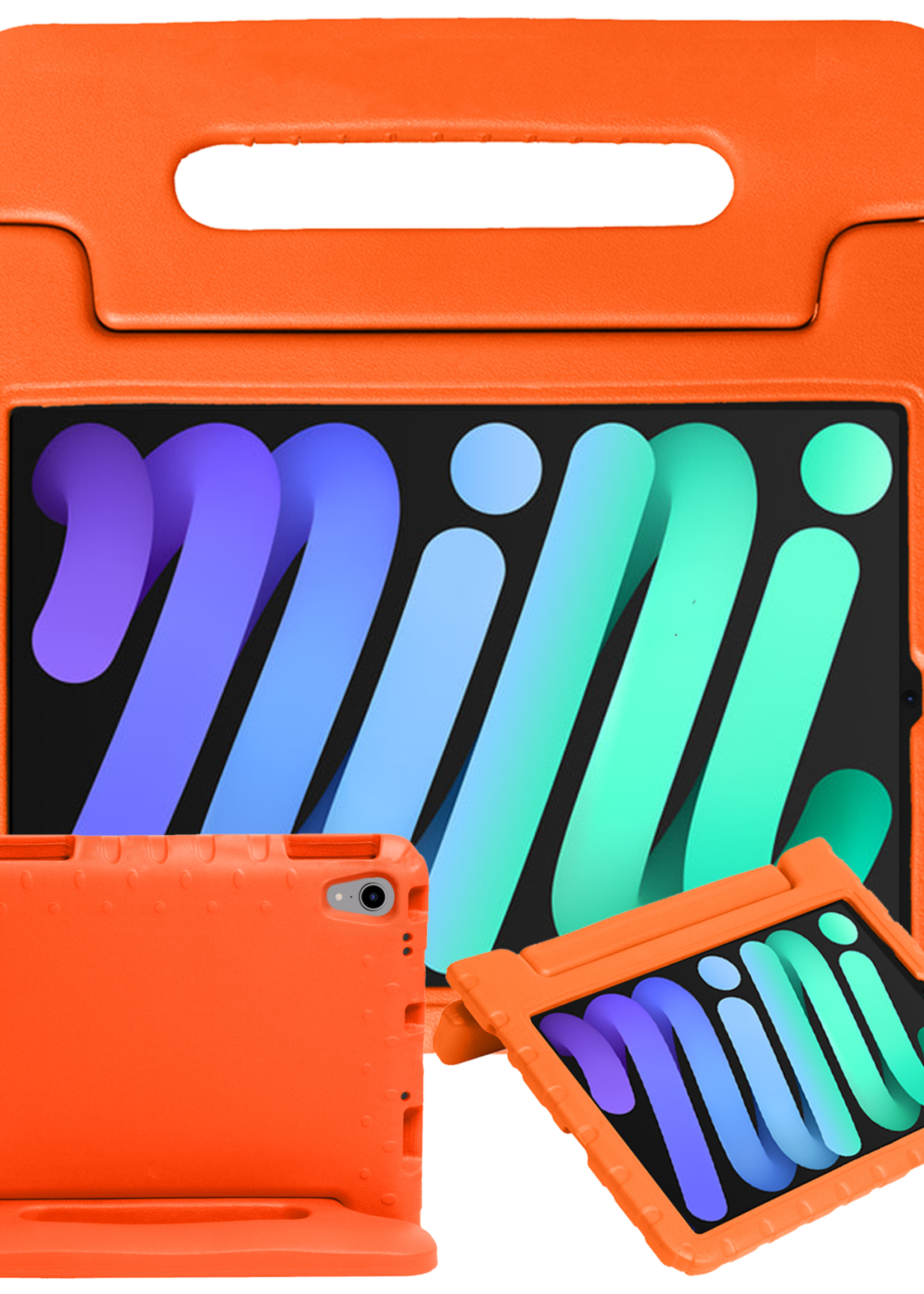 BTH BTH iPad Mini 7 Kinderhoes - Oranje