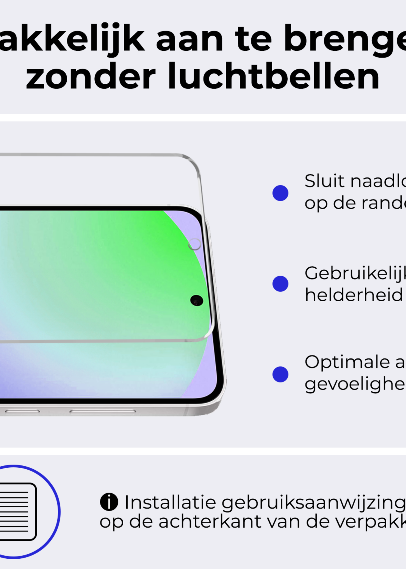 BTH Hoesje Geschikt voor Samsung S24 FE Hoesje Met Pasjeshouder Siliconen Case Met Kaarthouder Met Screenprotector - Hoes Geschikt voor Samsung Galaxy S24 FE Hoesje Shock Proof Case - Transparant