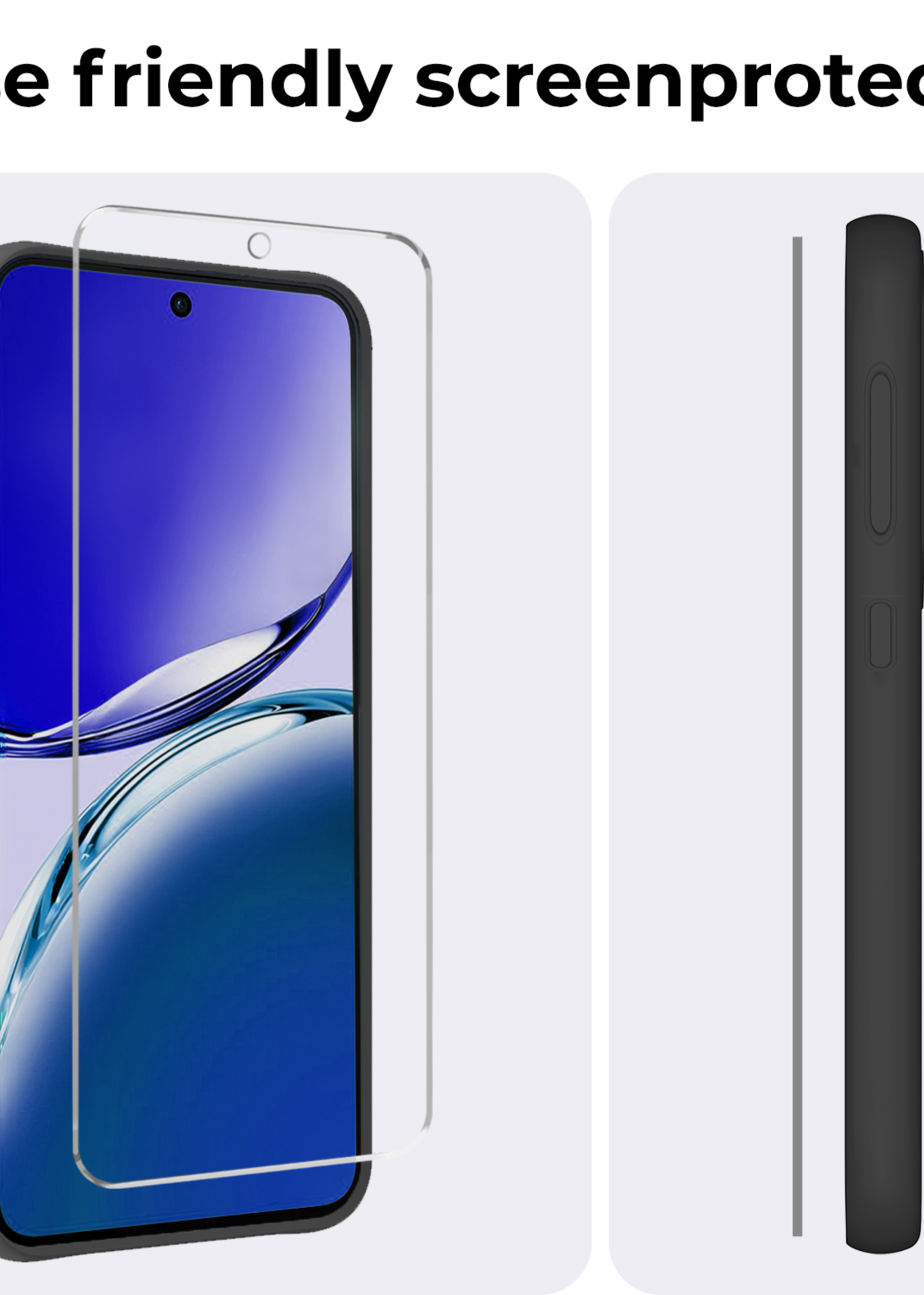 BTH BTH OPPO Reno 12F Screenprotector Glas