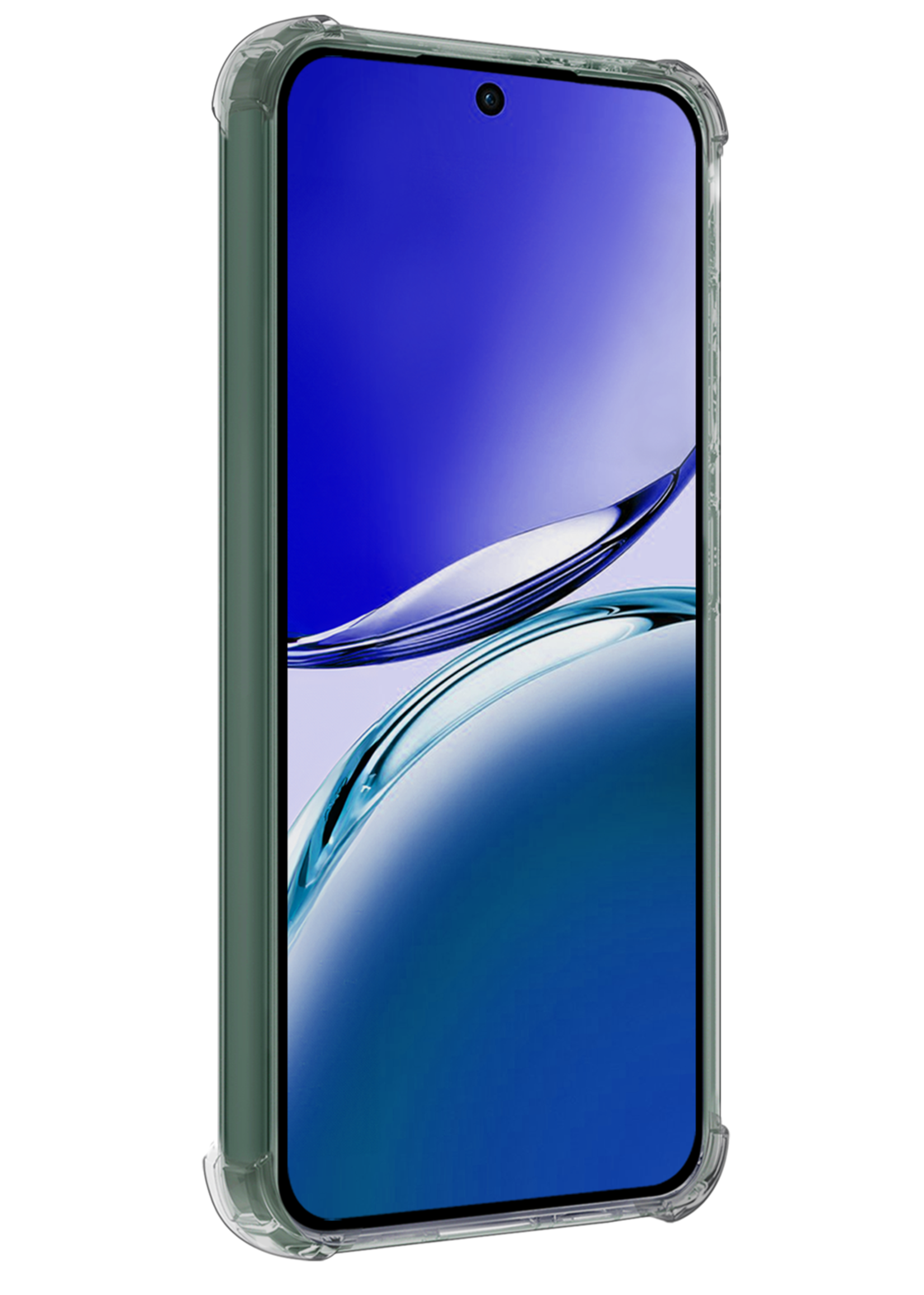 BTH BTH OPPO Reno 12F Hoesje Shockproof - Transparant - 2 PACK