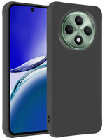 BTH BTH OPPO Reno 12F Hoesje Siliconen - Zwart