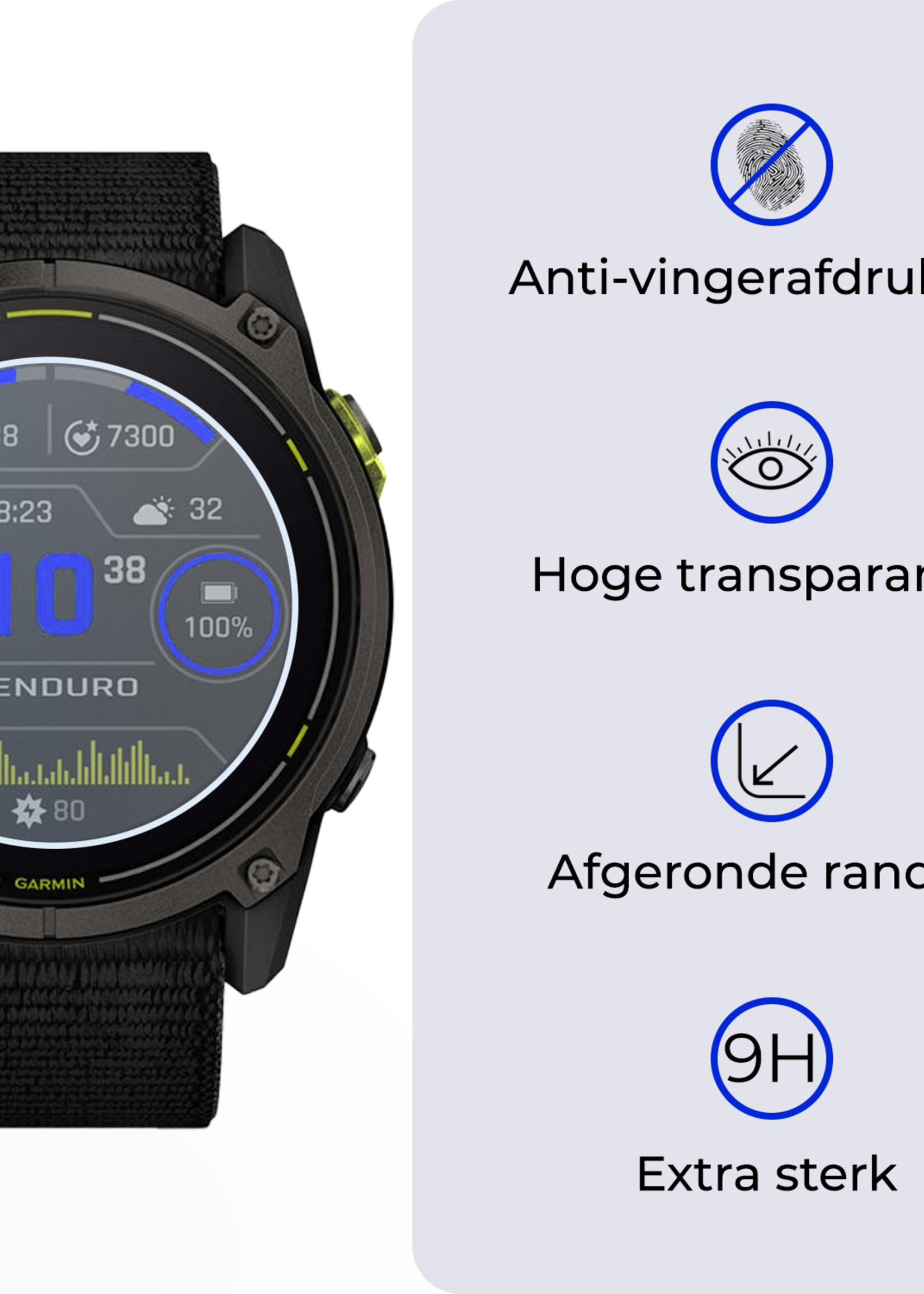 BTH BTH Garmin Enduro 3 (51 mm) Screenprotector