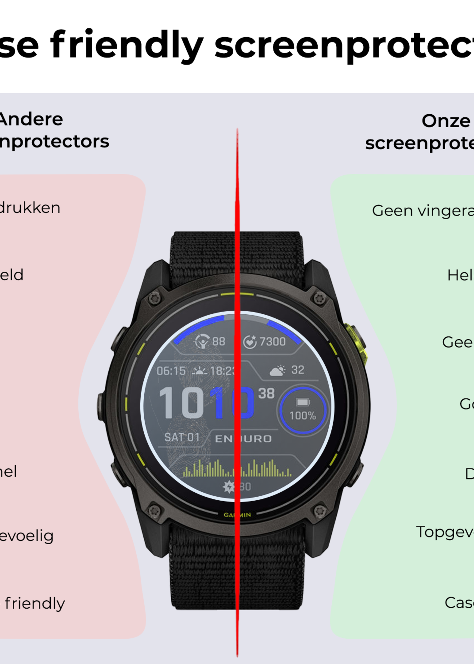 BTH BTH Garmin Enduro 3 (51 mm) Screenprotector